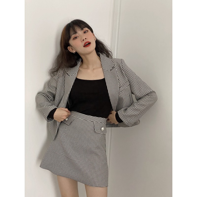 Áo khoác vest nữ crop TK - AKTK036 | BigBuy360 - bigbuy360.vn