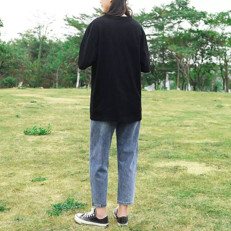 Quần jean học sinh cạp cao kiểu mới phong cách hàn quốc | | BigBuy360 - bigbuy360.vn