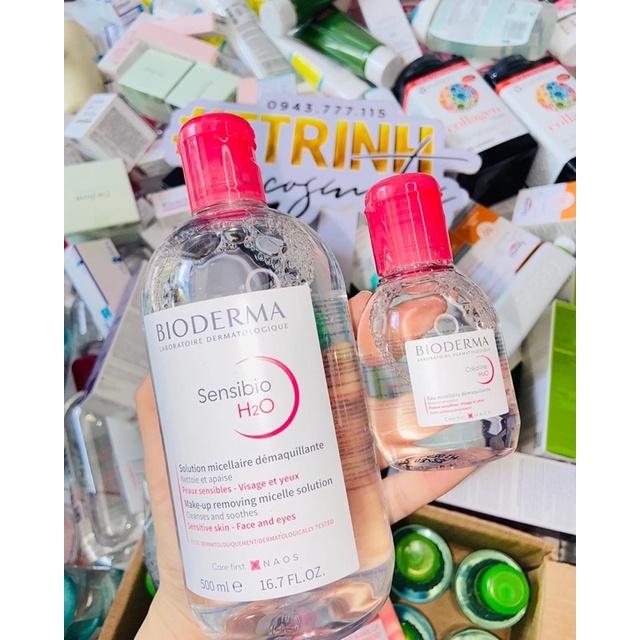 Nước tẩy trang Bio.der.ma Xanh Sébium H2O - Hồng Sensibio H2O | BigBuy360 - bigbuy360.vn