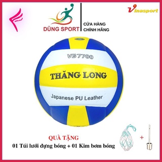 [ hot sale ] Bóng Chuyền Thăng Long da Nhật VB7700 tiêu chuẩn thi đấu, hàng chính hãng/ tặng túi lưới đựng bóng và k