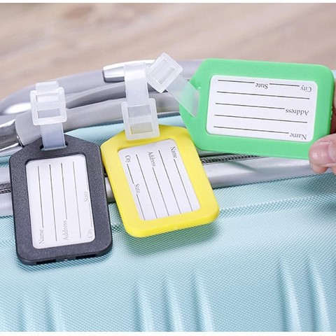 Thẻ name tag Ghi Nhớ đánh dấu Chìa Khóa, Vali, Hành Lý Tiện Dụng chinhhang