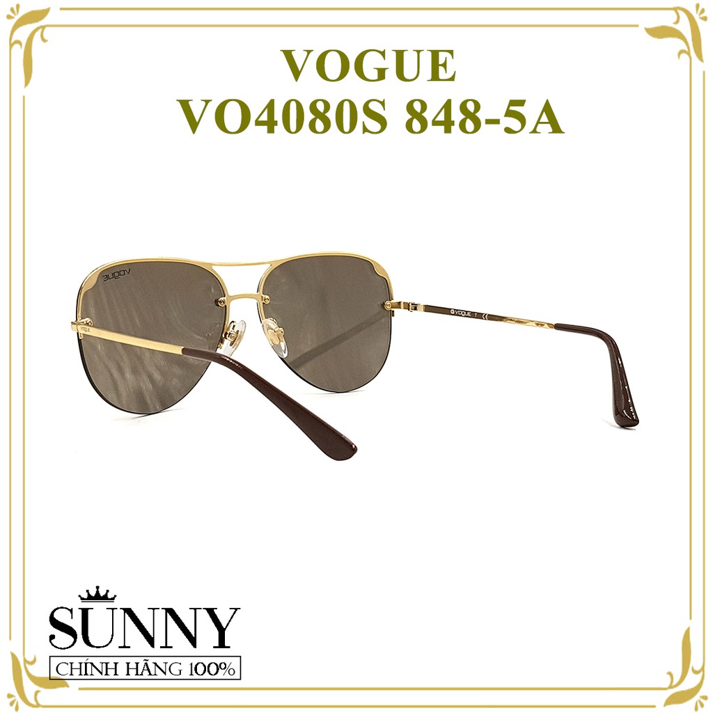 Kính mát thời trang Vogue VO4080S chính hãng, thiết kế dễ đeo bảo vệ mắt
