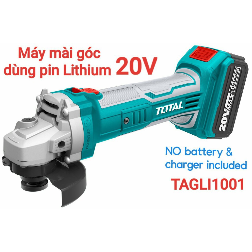 MÁY MÀI GÓC DÙNG PIN 20V TAGLI1001