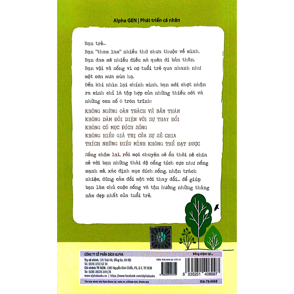 Sách - Sống Chậm Lại Rồi Mọi Chuyện Sẽ Ổn Thôi (Tái Bản 2018)
 | BigBuy360 - bigbuy360.vn