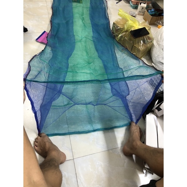 “Đựng hàng” Túi Lưới Đựng Cá 60x50cm hình chữ nhật dài 2m5, 3m chuyên đựng trắm đen
