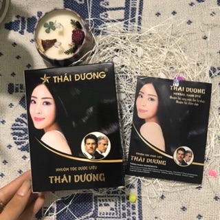 [ LẺ 1 GÓI ] NHUỘM TÓC ĐEN DƯỢC LIỆU THIÊN NHIÊN THÁI DƯƠNG (CHÍNH HÃNG 100%)