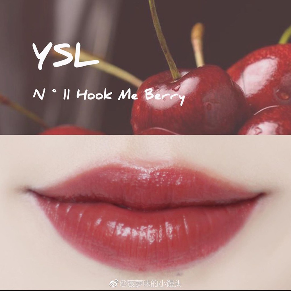 Son kem YSL Volupte Liquid Color Balm màu 11 - Hook Me Berry | BigBuy360 - bigbuy360.vn