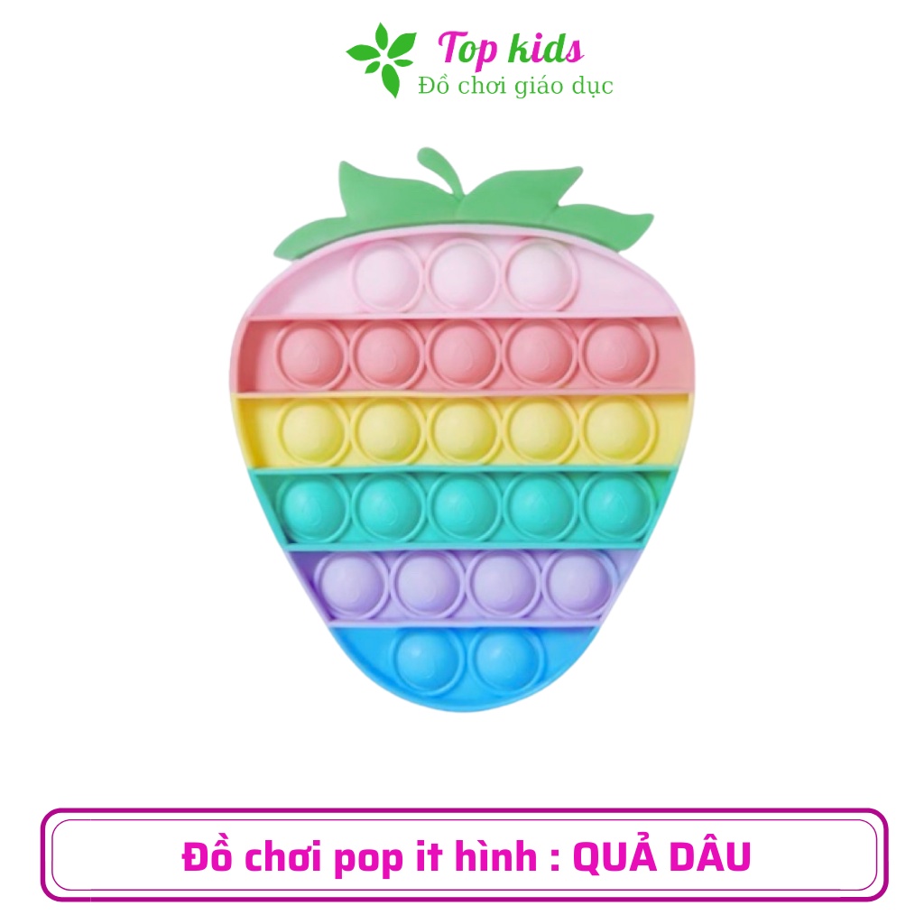 Pop it giá rẻ mini among us trò chơi ấn bong bóng xả stress giảm căng thẳng đồ chơi thông minh trí tuệ  - TOPKIDS