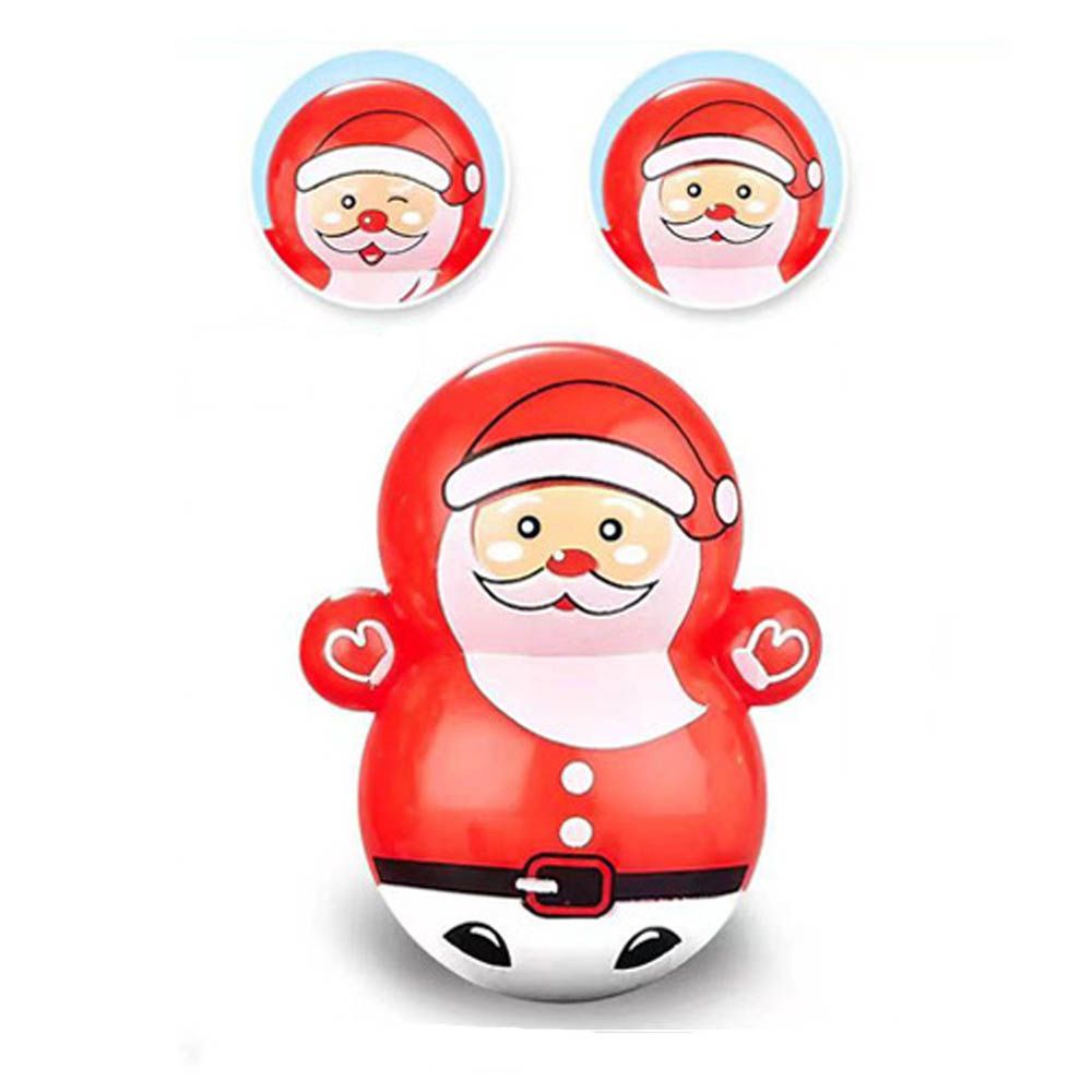 Lật đật mini hình chim cánh cụt hoạt hình vui nhộn dùng trang trí bàn làm việc