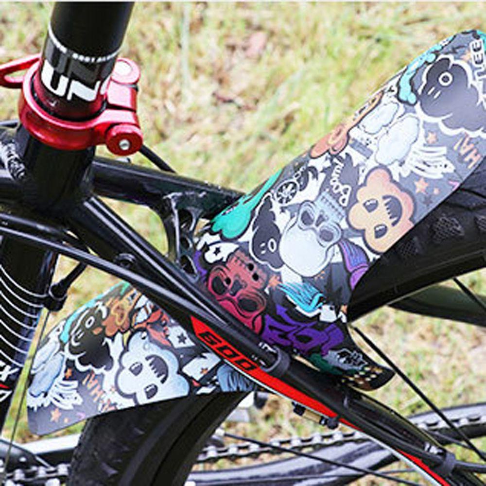 FENDER Tấm Chắn Bùn Trước / Sau Kèm Dây Cáp Dành Cho Xe Đạp Địa Hình BERNARDO