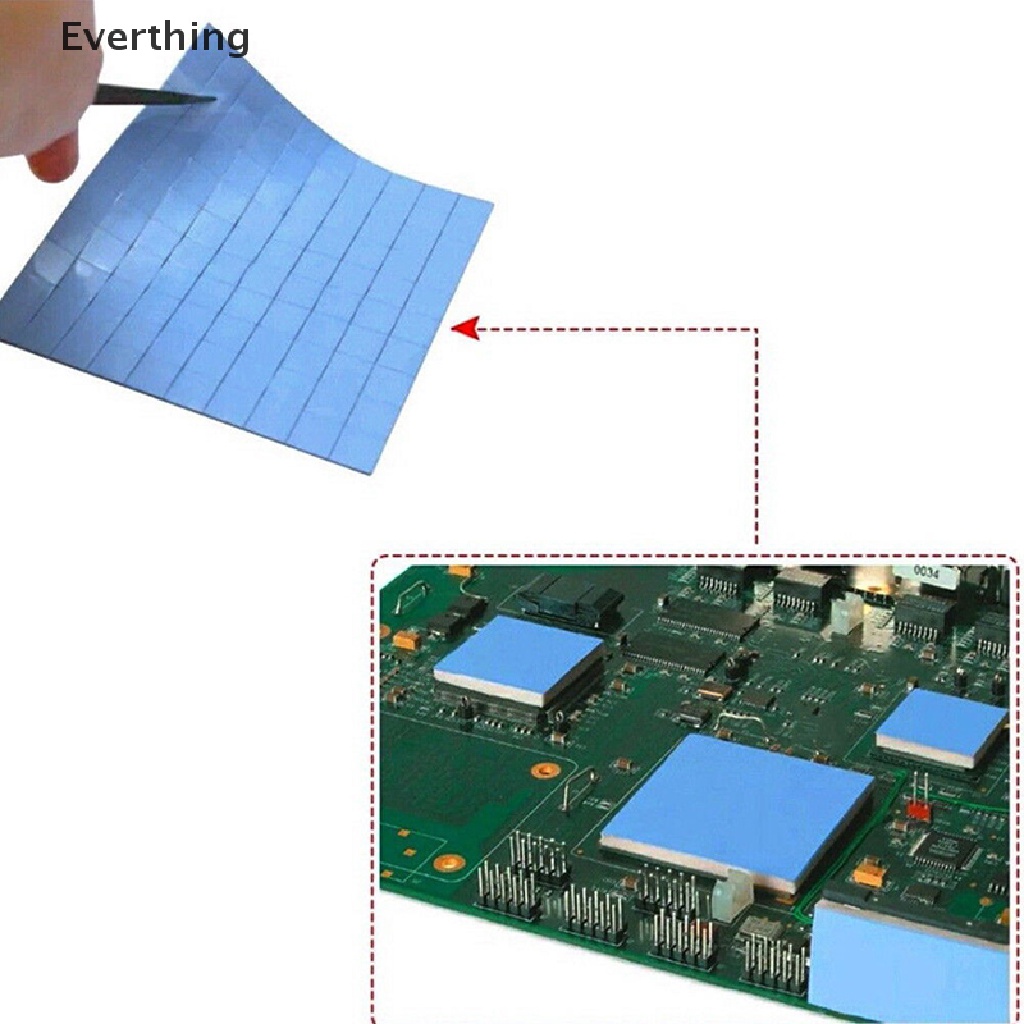 Miếng đệm tản nhiệt CPU GPU 100mmx100mmx1mm