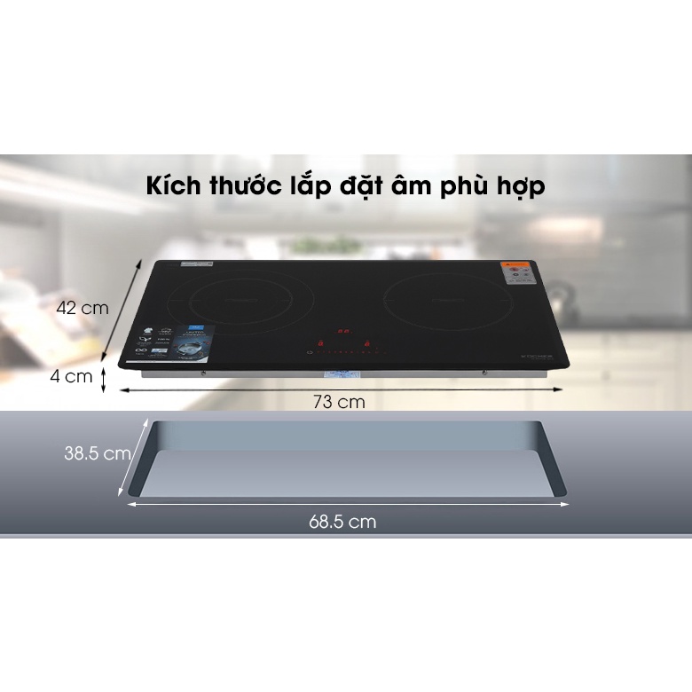 Bếp từ đôi DI-801GEPlus