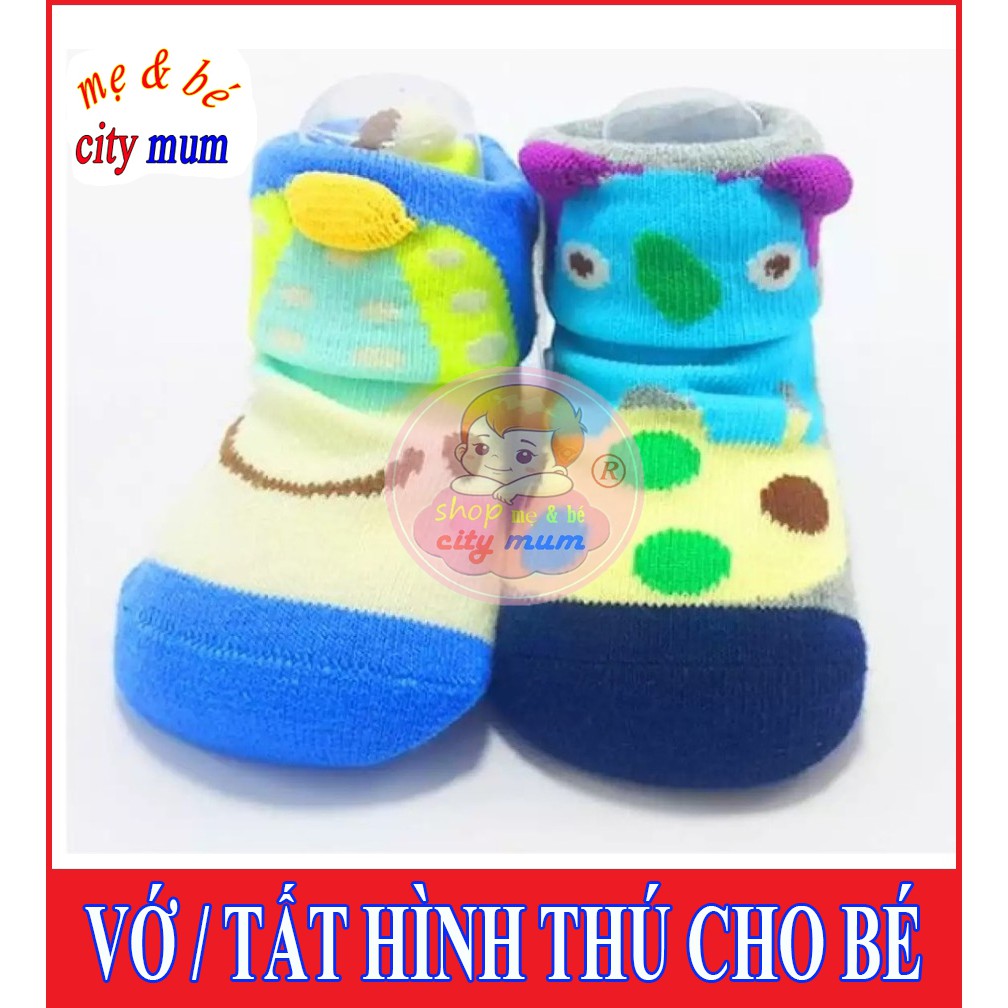 VỚ CHÂN HÌNH THÚ CHO BÉ SƠ SINH