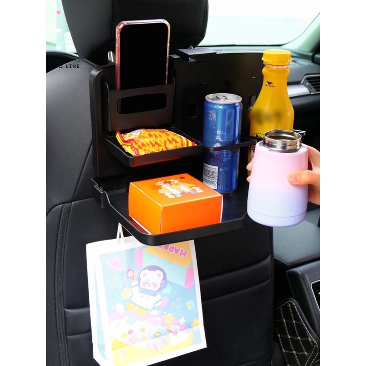 Giá Đỡ Bình Đựng Thức Ăn Đồ Ăn Vặt Gắn Ghế Sau Xe Hơi Du Lịch Tiện Lợi SHOPCYC5425