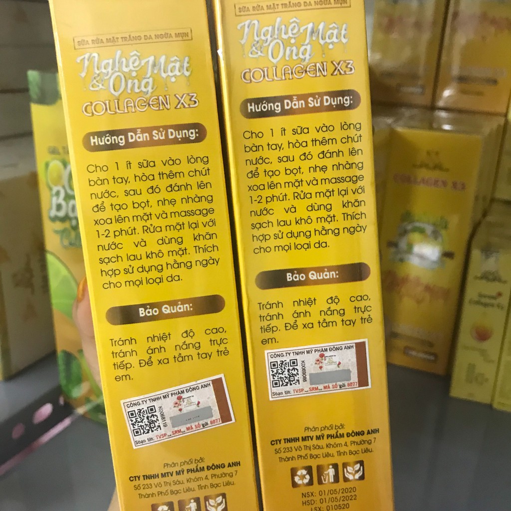 SỮA RỬA MẶT COLLAGEN X3