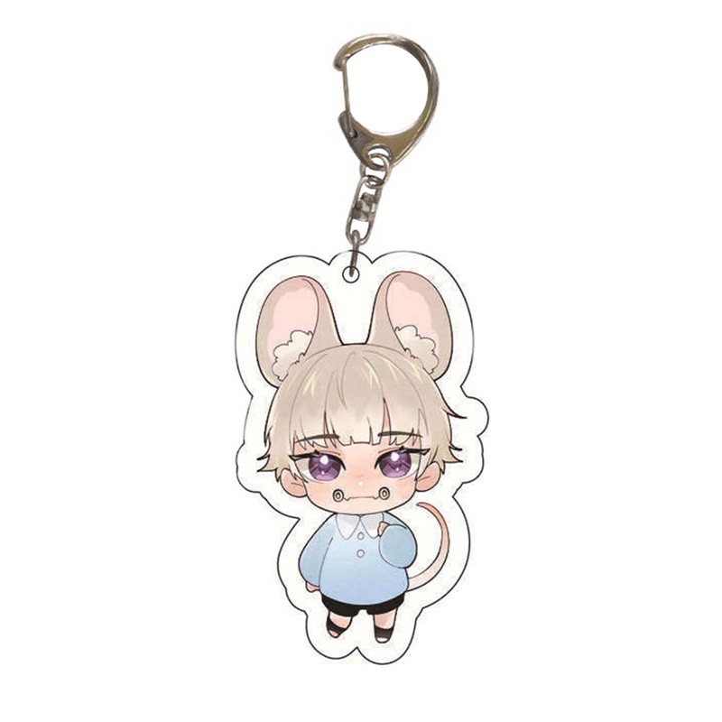 Móc Khóa Nhựa Acrylic Dễ Thương Hình Nhân Vật Anime Yuji Itadori Gojo Satoru