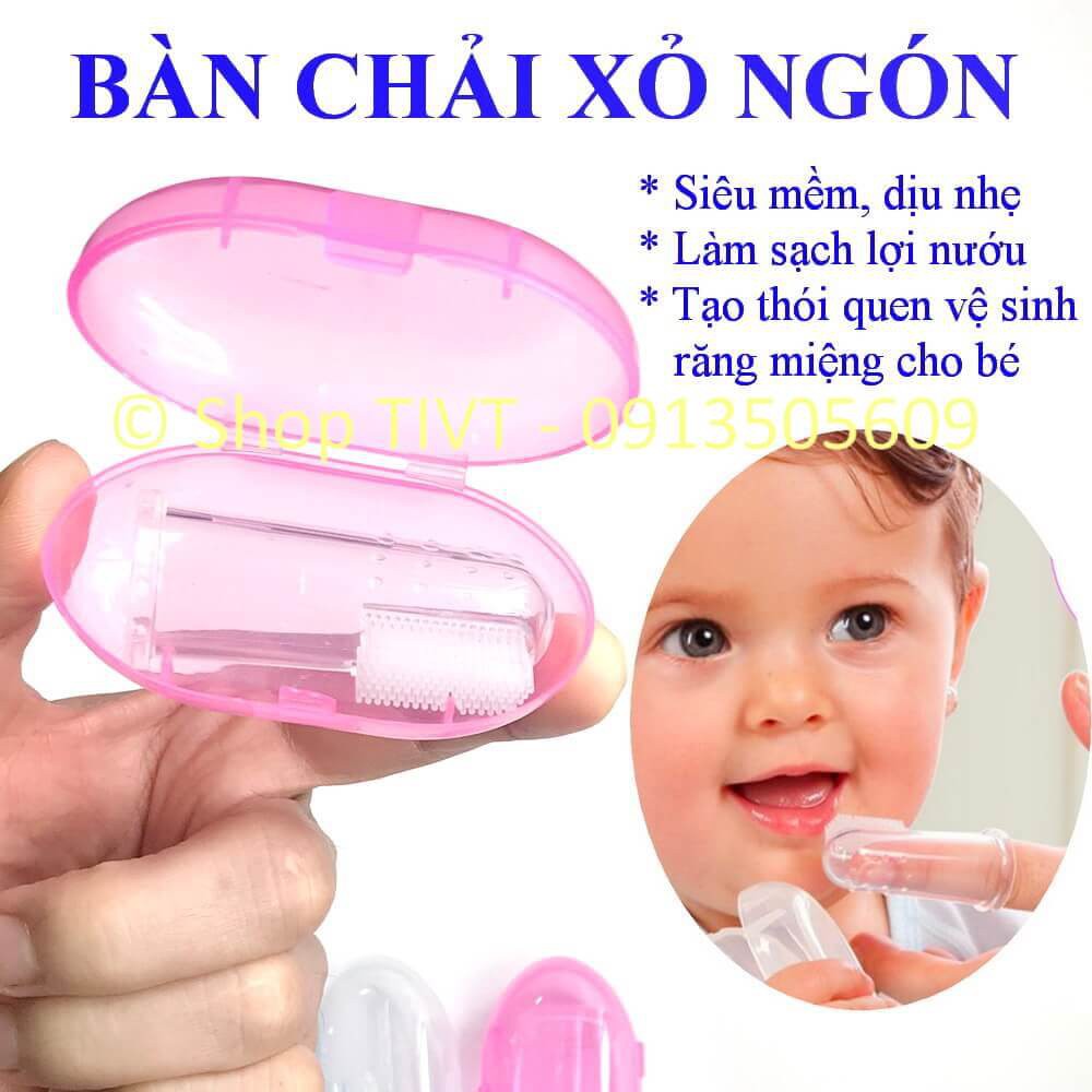 Vệ sinh miệng em bé, làm sạch lưỡi, răng, lợi (nướu) trẻ em, bà bầu, phụ nữ mới sinh, người răng lợi nhạy cảm-TIVT