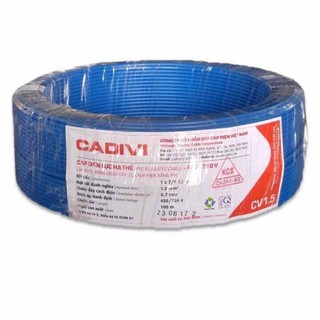Dây  đơn 1.5 CADIVI - 50 mét