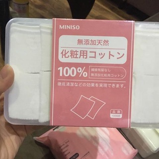 Bông tẩy trang Miniso