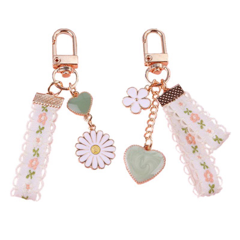Móc Khóa Hình Hoa Cúc Nhỏ Xinh Xắn Dễ Thương|Móc Khóa