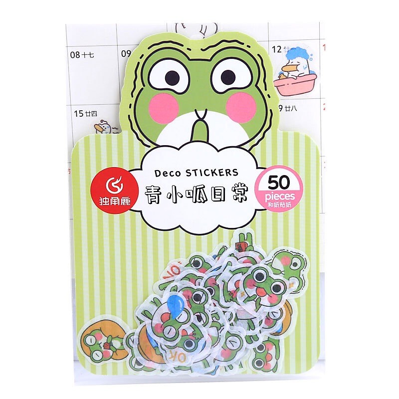 Sticker 50 miếng cute
