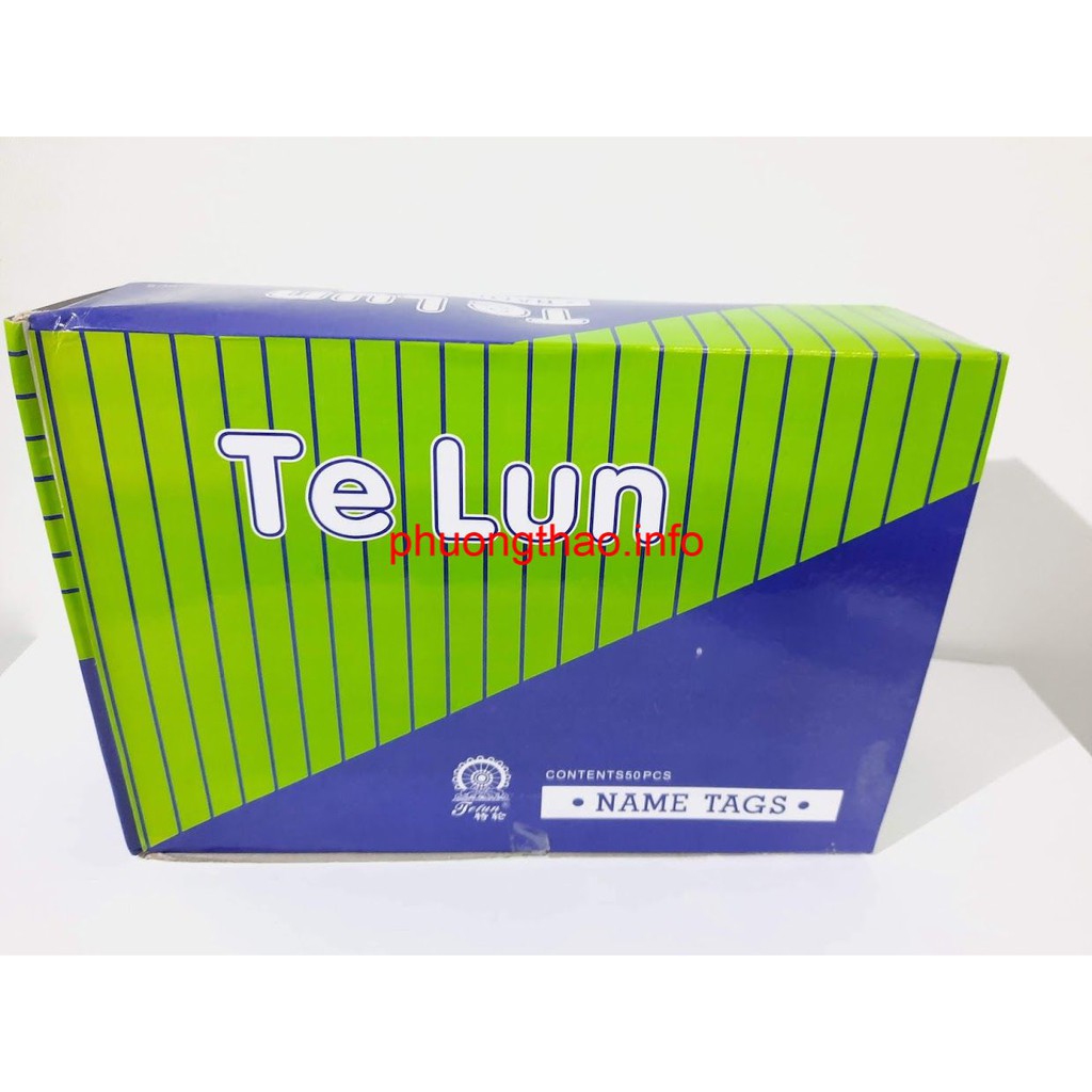 Hộp 50 Thẻ Cài Ngực Telun