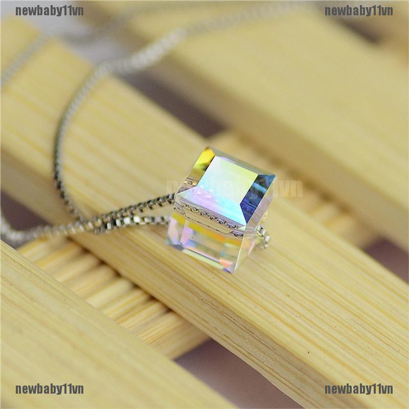 Vòng cổ Mặt Khối Pha Lê Ma Thuật Thời Trang Cho Nữ