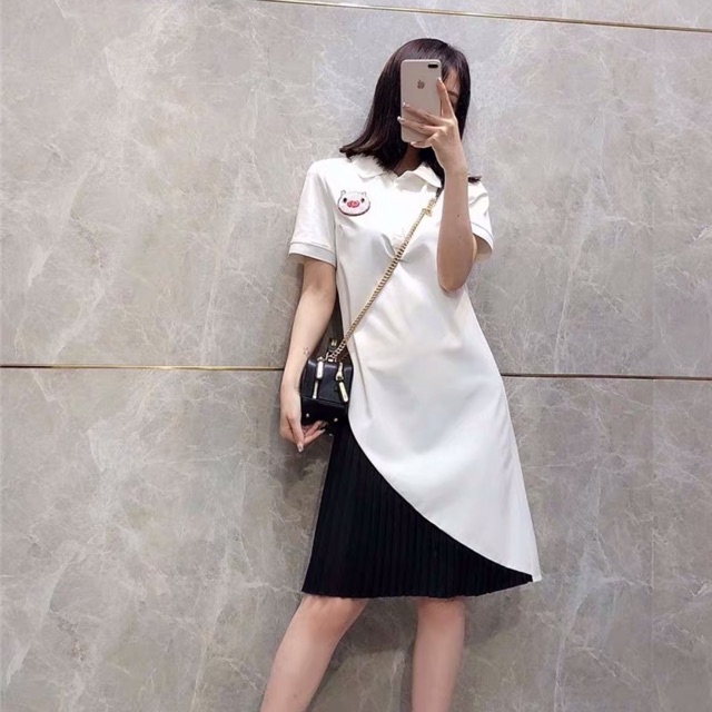 Freeship 99k TQ_ĐẦM THUN PHỐI VOAN XẾP LY DUYÊN DÁNG