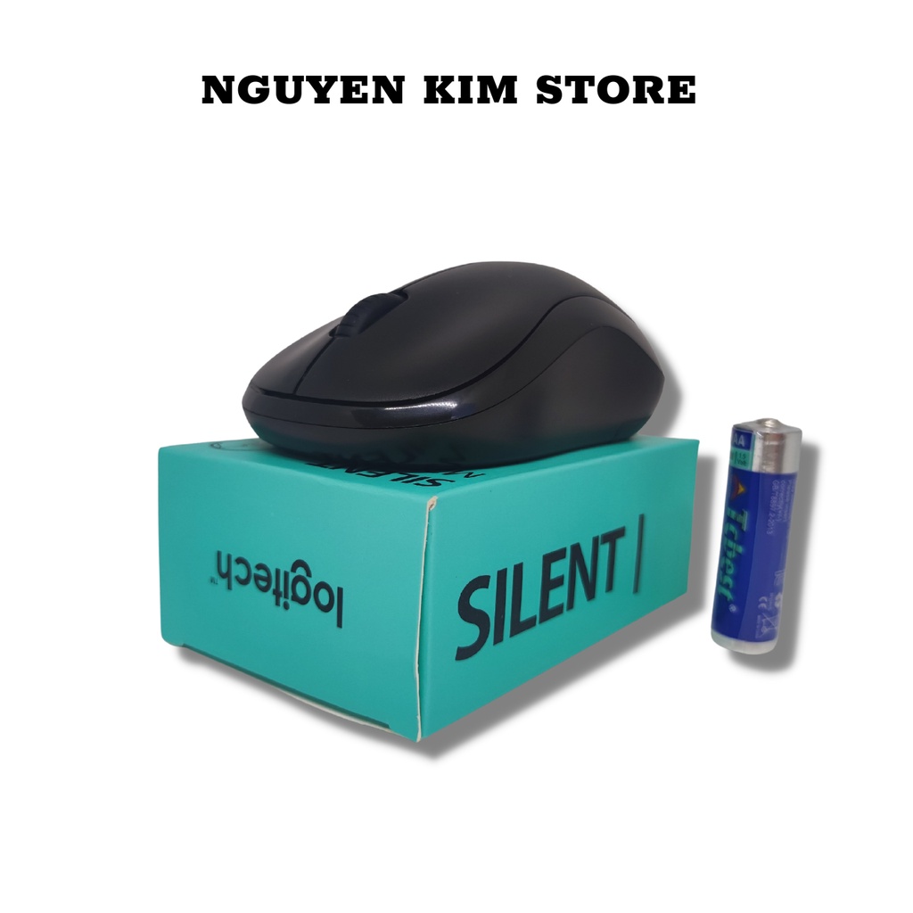 Chuột Máy Tính Không Dây Logitech M220 Không Tiếng Động- Có Công Tắc On/Off - Độ Nhạy Cao - Bảo Hành 12 Tháng