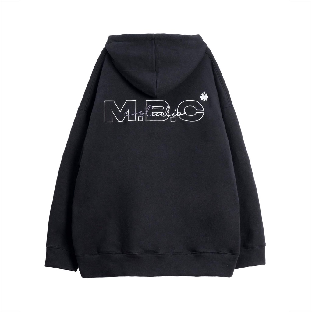 Áo Hoodie Zip MBC "Studio" - Đen | BigBuy360 - bigbuy360.vn