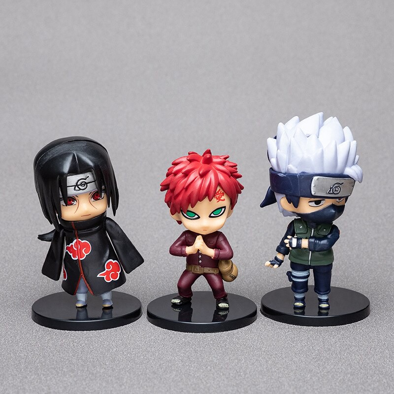 Combo 24 Mô Hình Nhân Vật Naruto Đầu To Chibi Dễ Thương
