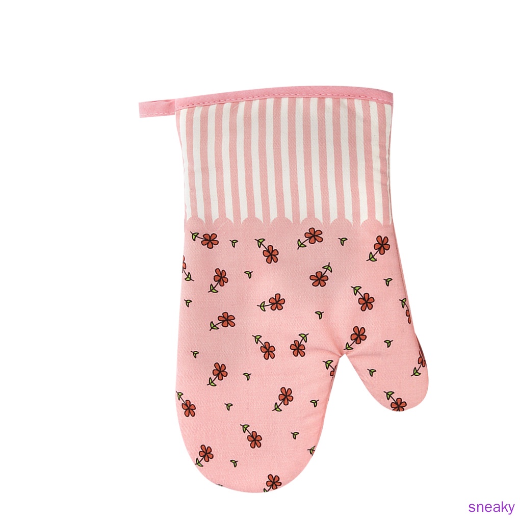 Găng tay cotton dày chịu nhiệt cao chống trượt 180 độ dùng trong lò vi sóng chất lượng cao