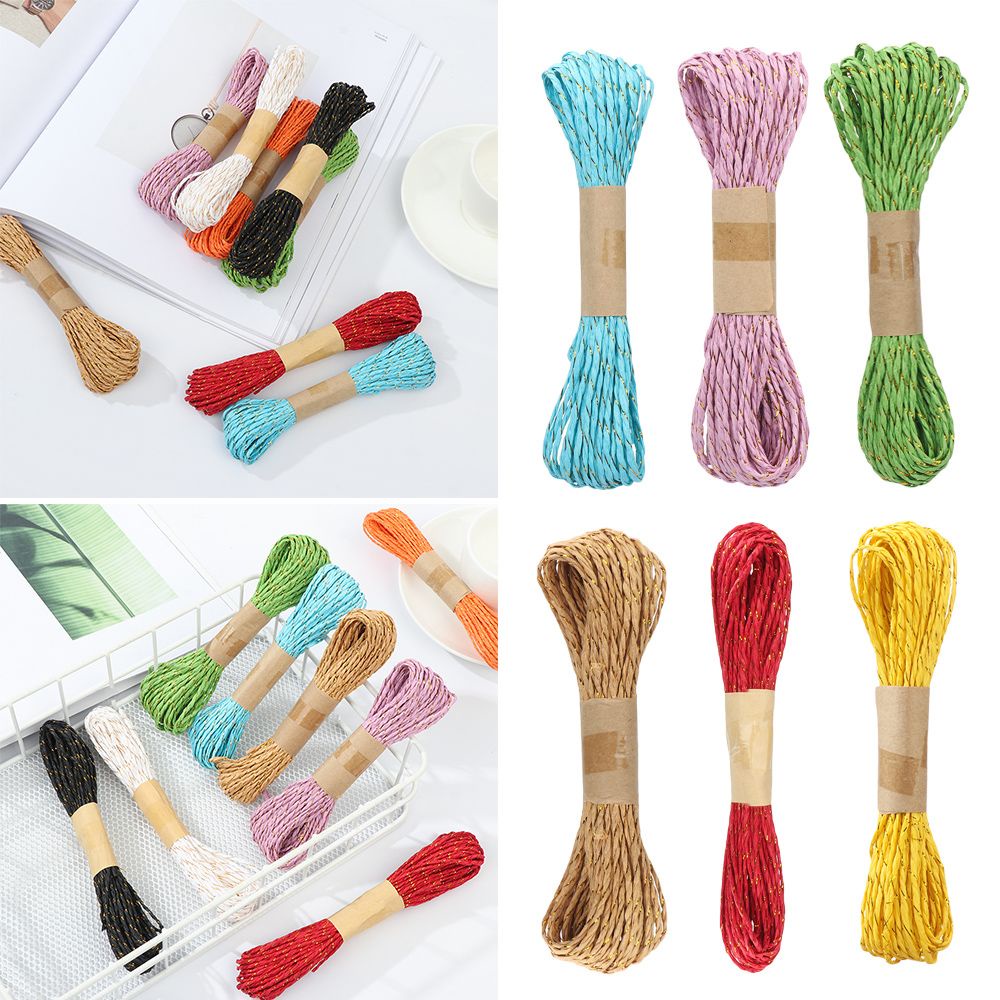 Cuộn Dây Ruy Băng 10m Nhiều Màu Sắc Dùng Trang Trí Hộp Quà Giáng Sinh / Đám Cưới Diy