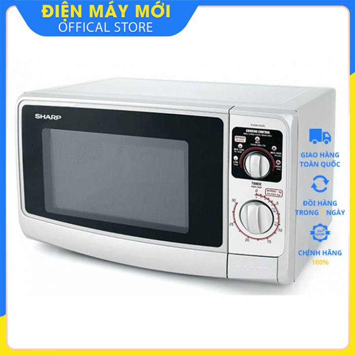 Lò vi sóng Sharp R-20A1(S)VN 22 lít - Hàng chính hãng xuất xứ Thái Lan