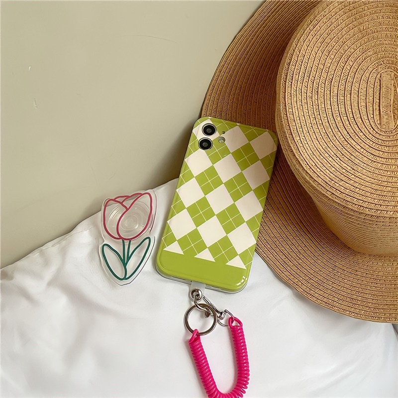 Ốp Điện Thoại Kèm Chống Lưng Hình Hoa Tulip - CAS2252