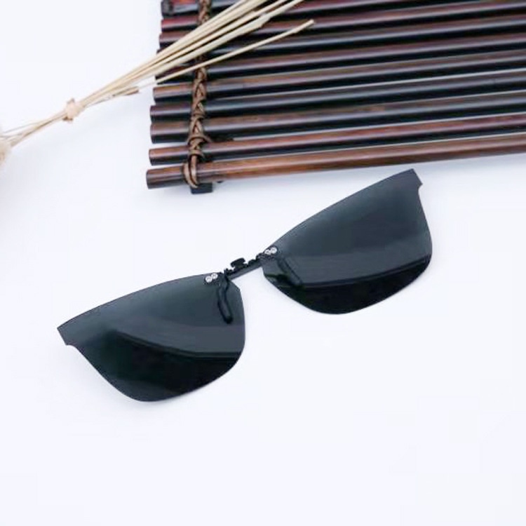 Kính râm kẹp thời trang ko lật 2in1 polaroid phân cực chống chói lóa,chống tia UV 400 - [Tặng kèm hộp-khăn lau]