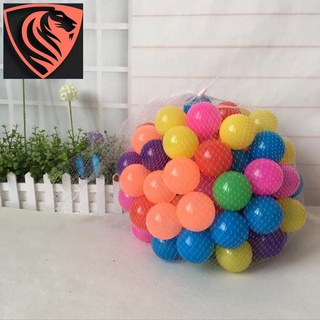 Set 50 / 100 Quả Bóng Nhựa Mềm Nhiều Màu 5.5cm Cho Bé