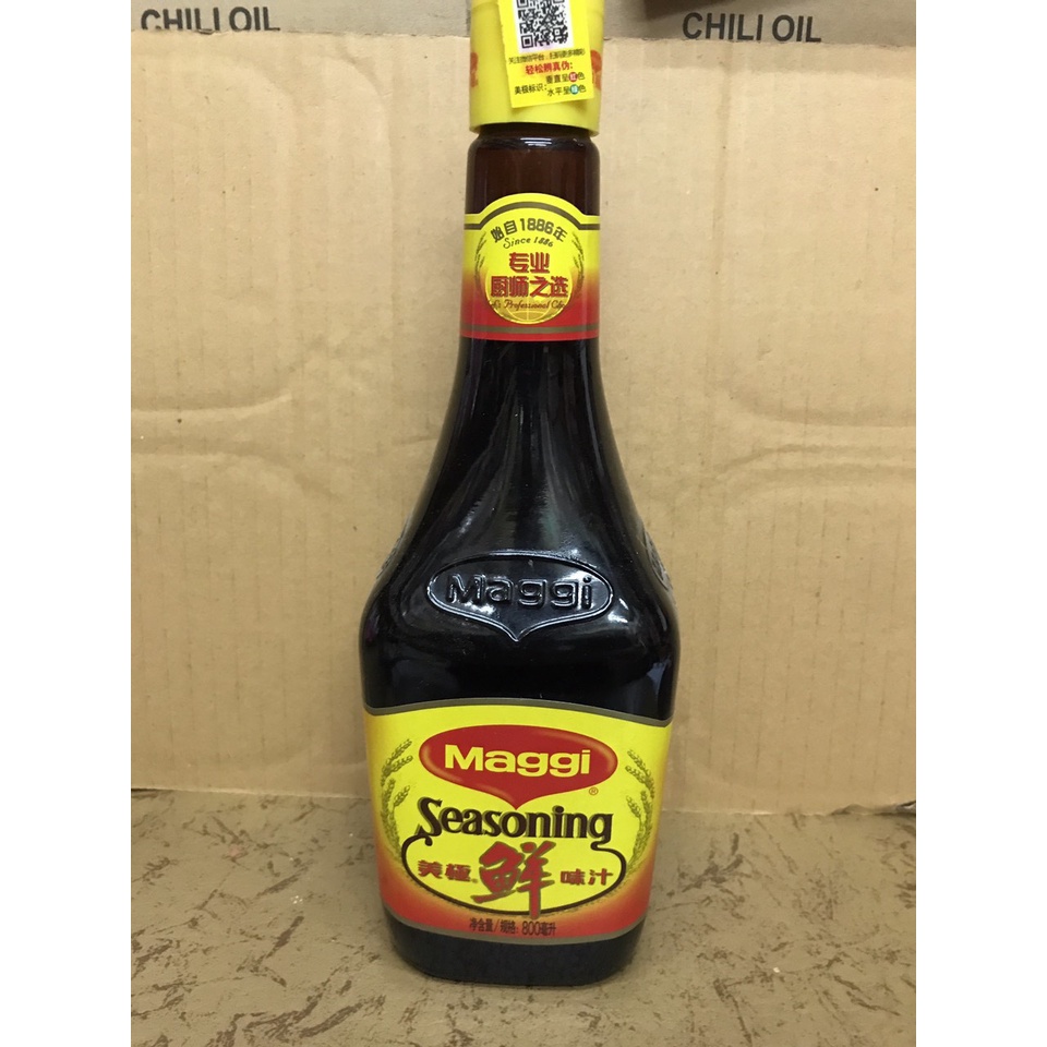 NƯỚC TƯƠNG MAGGI SEASONING THƯỢNG HẠNG 800ML