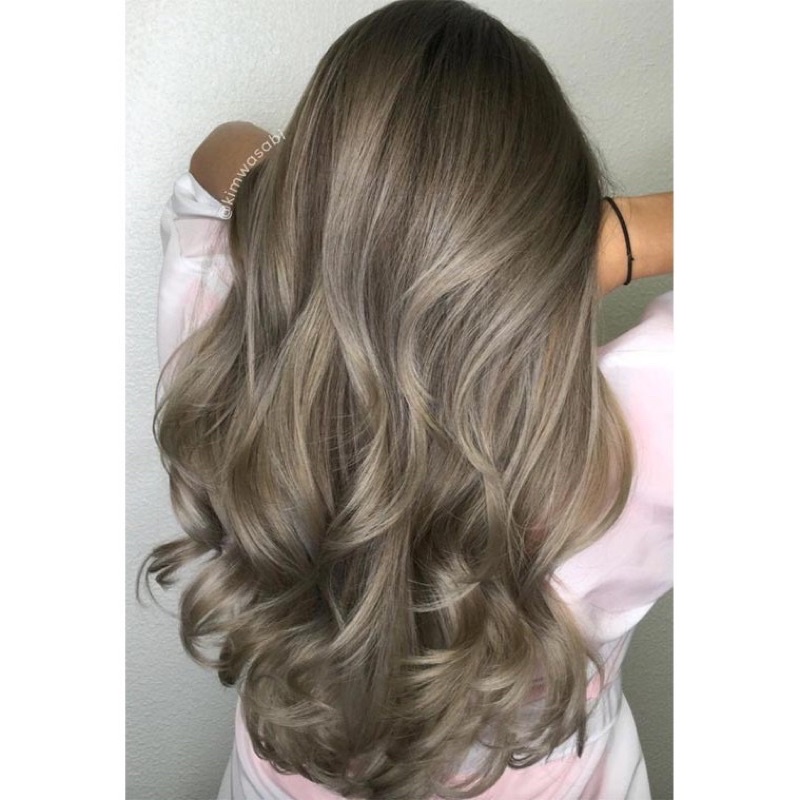 Thuốc Nhuộm Tóc màu 9/1 Vàng Khói Sáng Very Ligth Ash Blonde