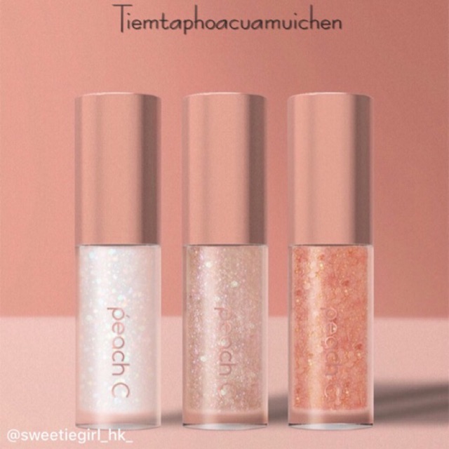 Nhũ Mắt Siêu Lung Linh Peach C Champagne Eye Gliter 3.5g