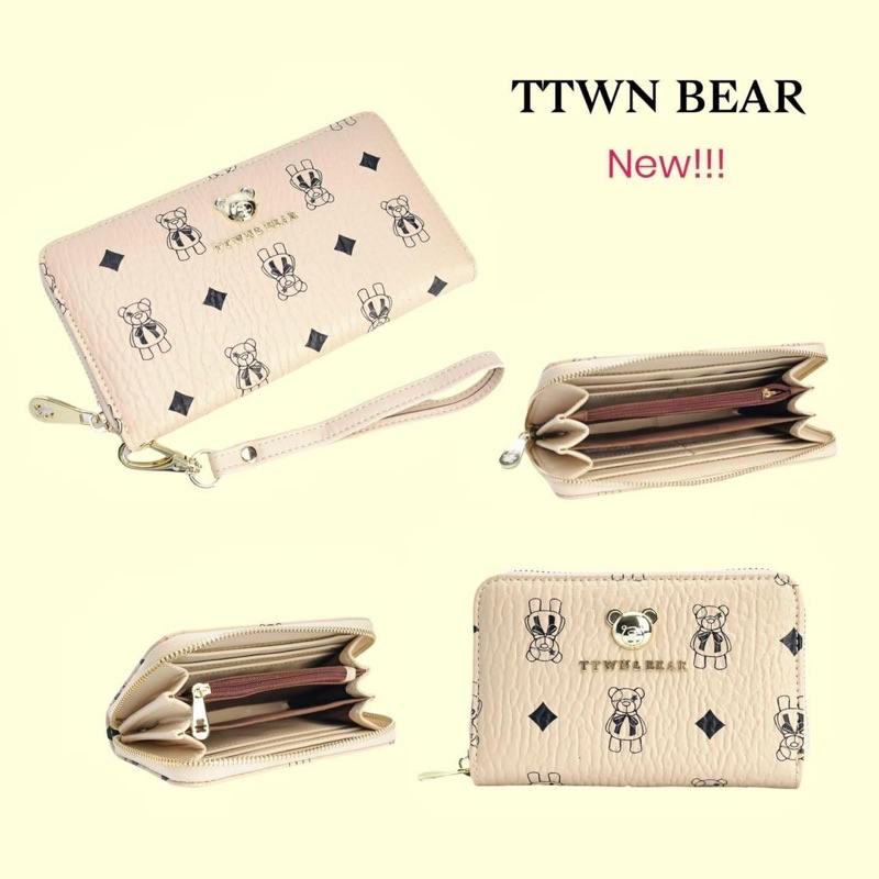 Ví cầm tay ttwn bear