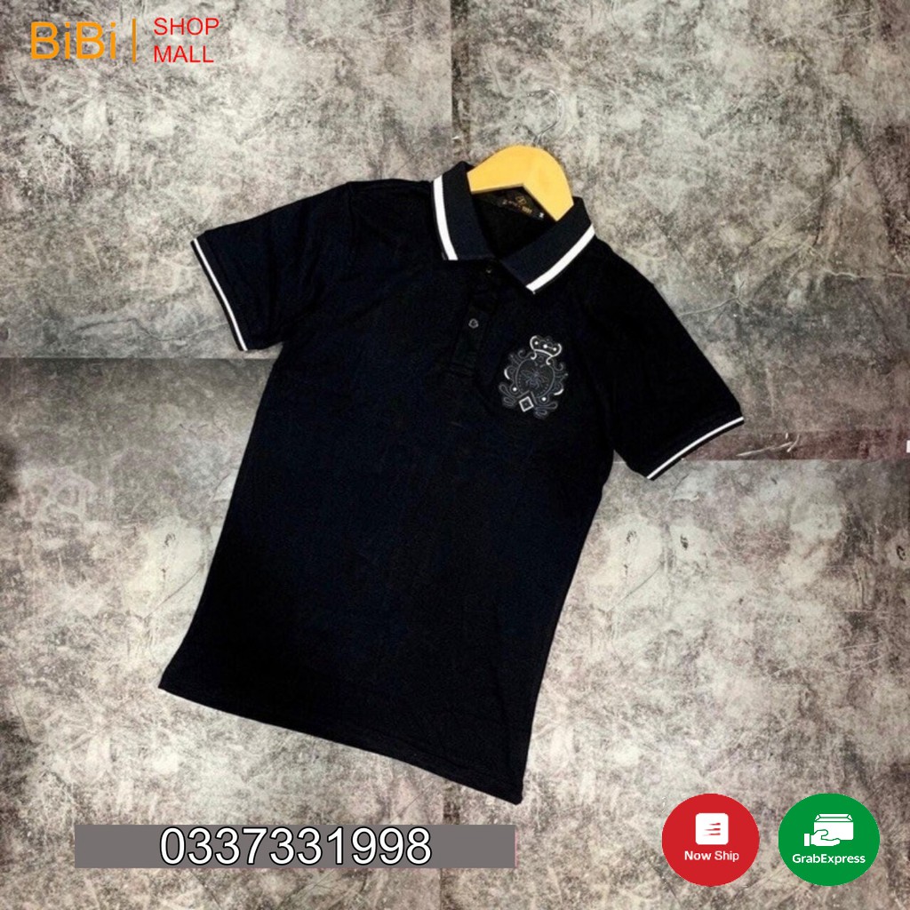 Áo PoLo Nam Thêu Logo Vương Miện Ong Cao Cấp BB12 < /