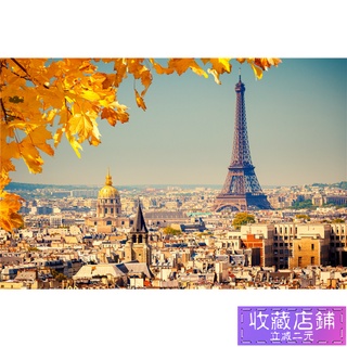 Bộ tranh sơn dầu 300 / 500 / 1000 / 1500 miếng hình tháp eiffel