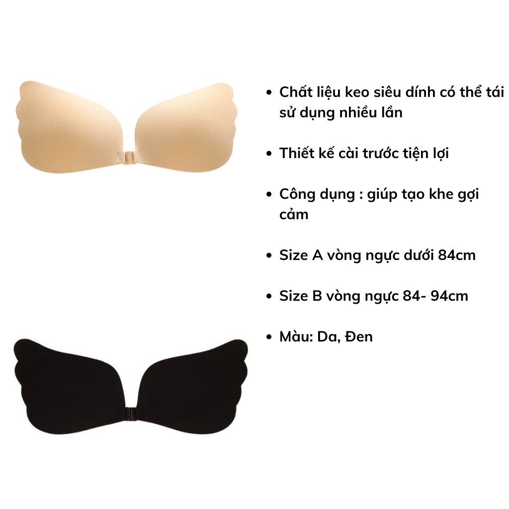 Miếng dán ngực siêu dính nâng ngực tạo khe ôm trọn vòng 1 đầy gợi cảm DOPICO D0135