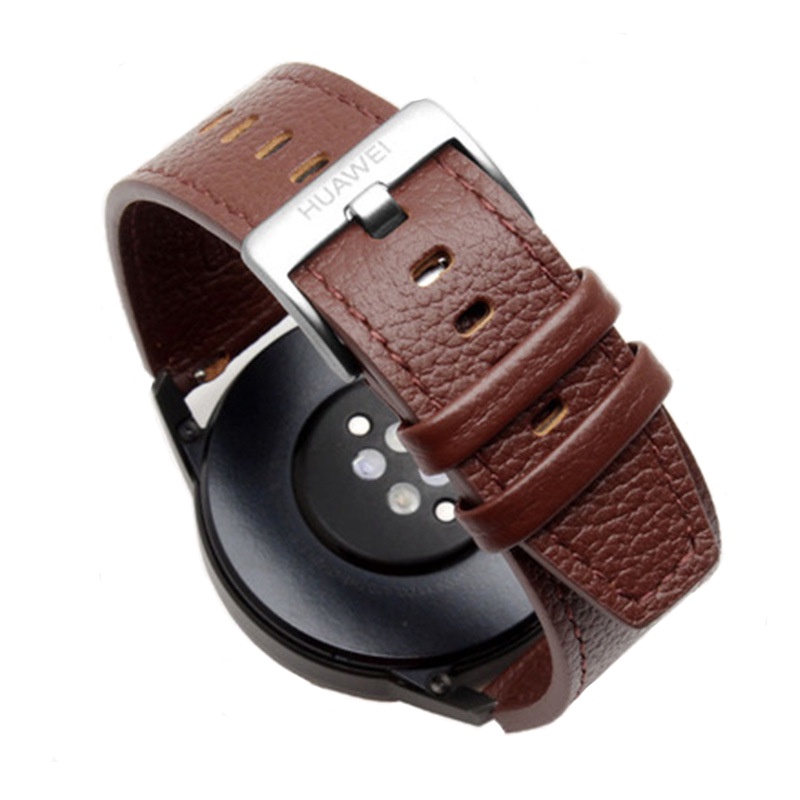 Dây Đeo Bằng Da 22mm Cho Đồng Hồ Huawei 4 3 Gt3 GT2 2 Pro 46MM