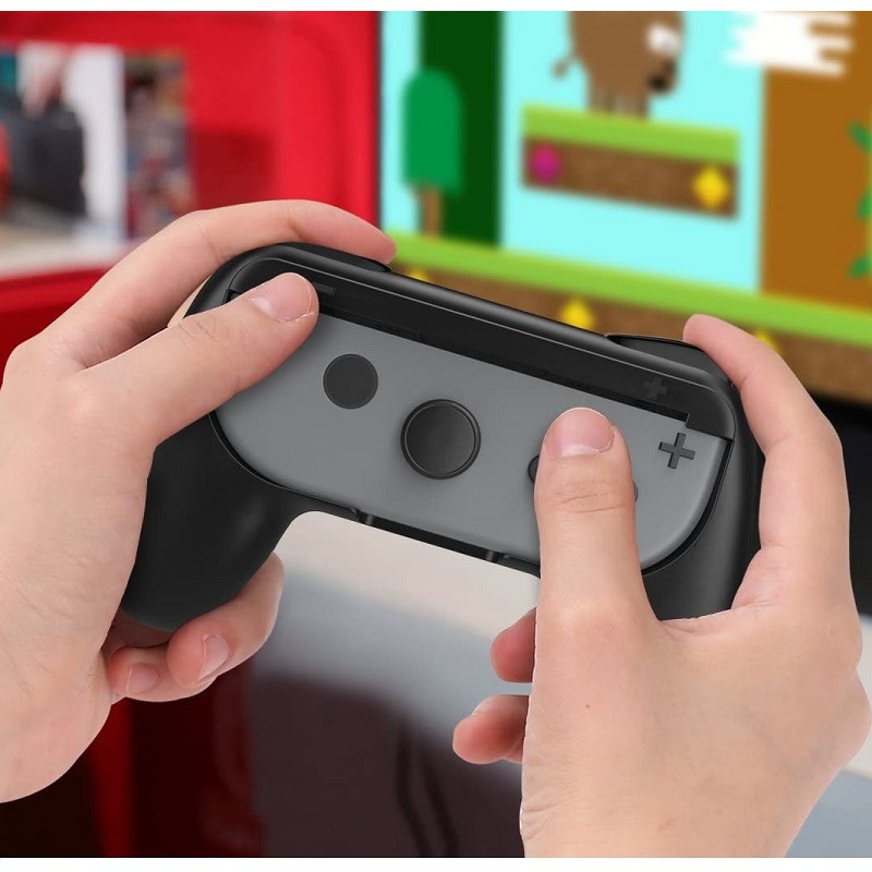 Tay cầm điều khiển LAMMCOU thiết kế thoải mái thích hợp cho Nintendo Switch