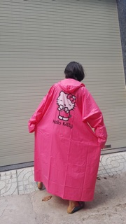 Áo mưa Hello Kitty