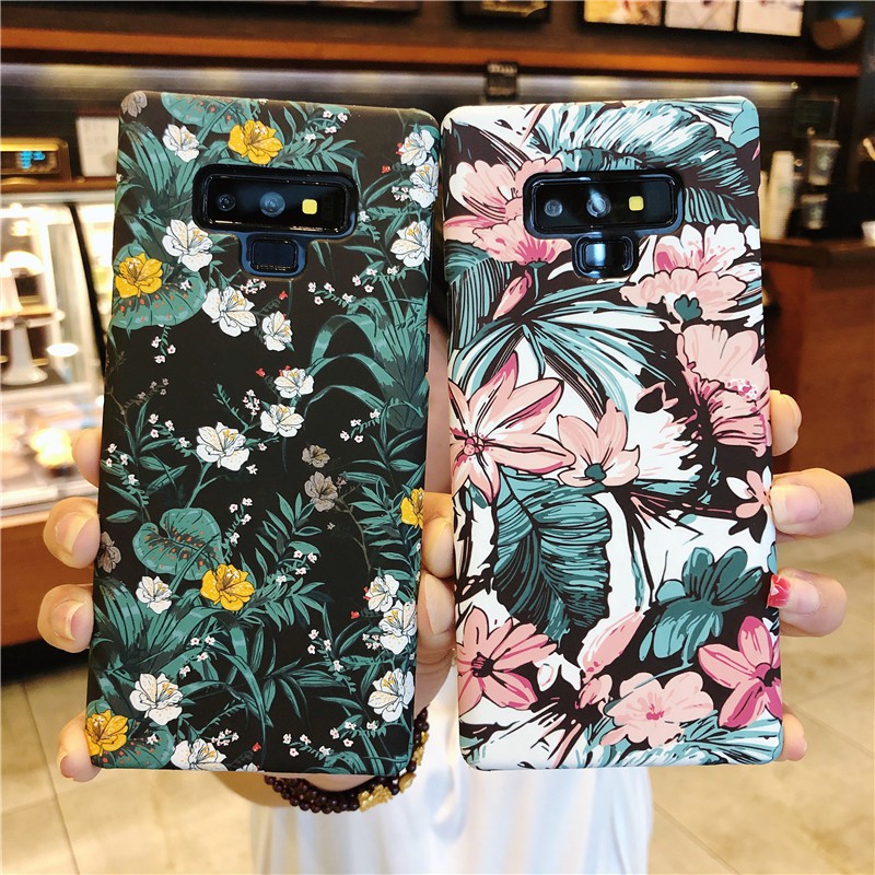 Ốp điện thoại PC cứng in hoa độc đáo cho Samsung s8 plus S9 plus Note8 Note9 note10 10pro 20 20pro S20 plus S20ultra | BigBuy360 - bigbuy360.vn