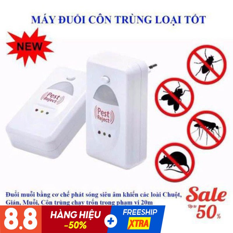 [BÁN CHẠY] Thiết Bị Xua Đuổi Côn Trùng Pest Rejeck - đuổi chuột QiN5