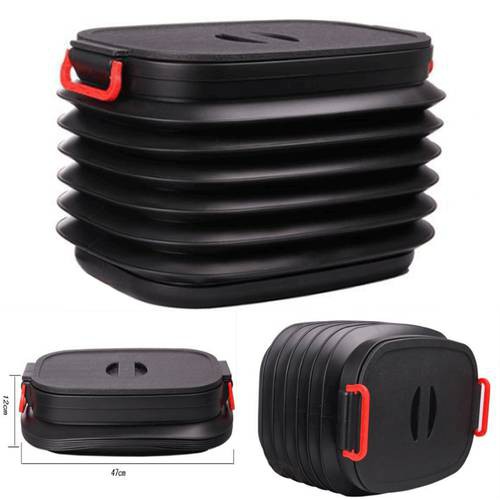 Thùng đựng đồ gấp gọn ô tô nhựa ABS KÈM LỚP LÓT CHỨA NƯỚC LOẠI TO 40 lít _SỈ TOÀN QUỐC